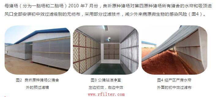 空氣過(guò)濾器技術(shù)在良圻原種豬場(chǎng)的應(yīng)用